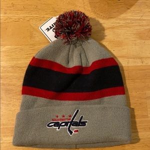 Washington Capitals Pom beanie hat
